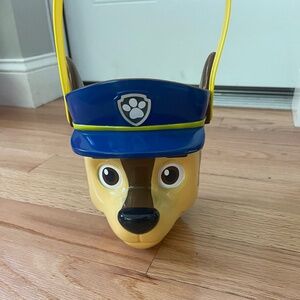 Chase Paw Patrol halloween bucket
